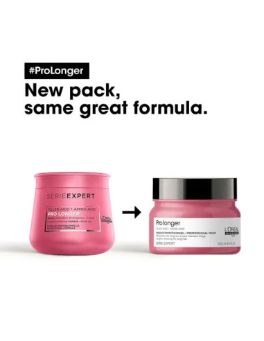 Masque PRO LONGER "RÉNOVATEUR DE LONGUEURS" 250 ML loreal professionnel