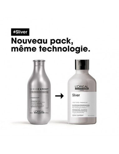 Shampoing Magnesium Silver "Cheveux Gris Et Blancs" 300ml