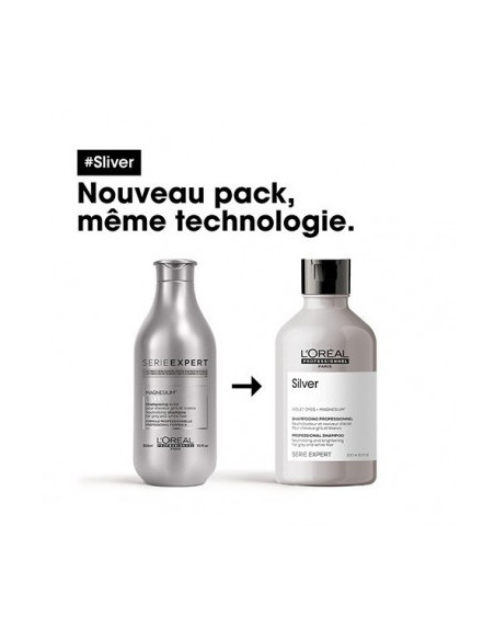 Shampoing Magnesium Silver "Cheveux Gris Et Blancs" 300ml