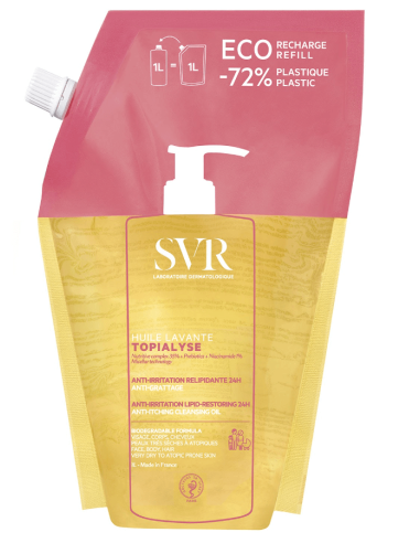 Topialyse "Huile Lavante Micellaire Recharge" 1L