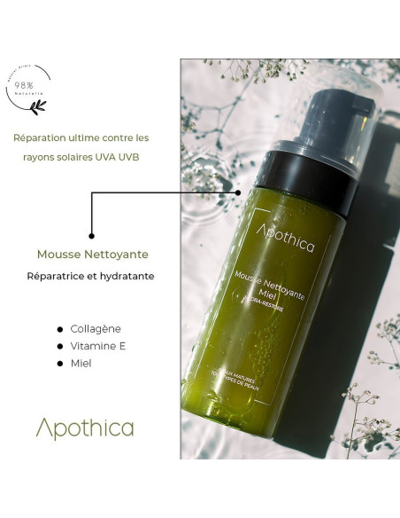 Mousse Nettoyante Miel 150ML