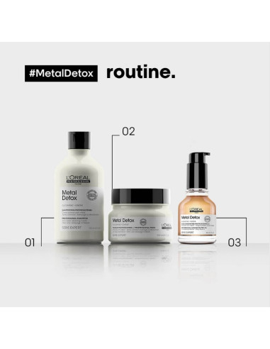 Huile "Métal detox" Serie Expert 50ML l'oreal professionnel