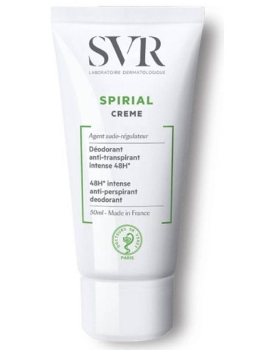 Déodorant Anti-Transpirant Intense "Spirial Crème" 50ML SVR