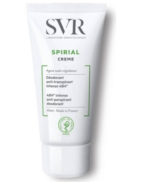 Déodorant Anti-Transpirant Intense "Spirial Crème" 50ML SVR