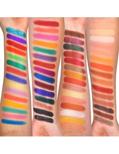 Palette Fard à Paupière " Pro Balloons " 60 couleurs rude cosmetics