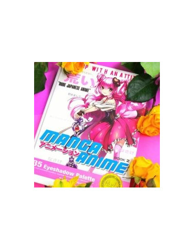 Palette Fard à Paupieres "Book 2 Manga Anime " rude cosmetics