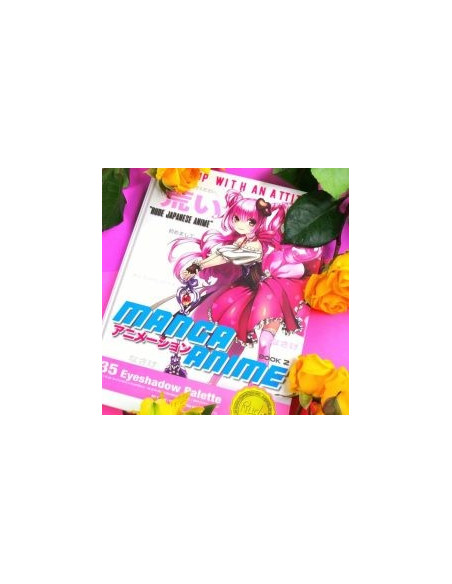 Palette Fard à Paupieres "Book 2 Manga Anime " rude cosmetics