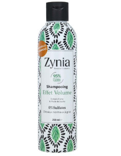 Shampoing "Effet Volume" 250ML Zynia