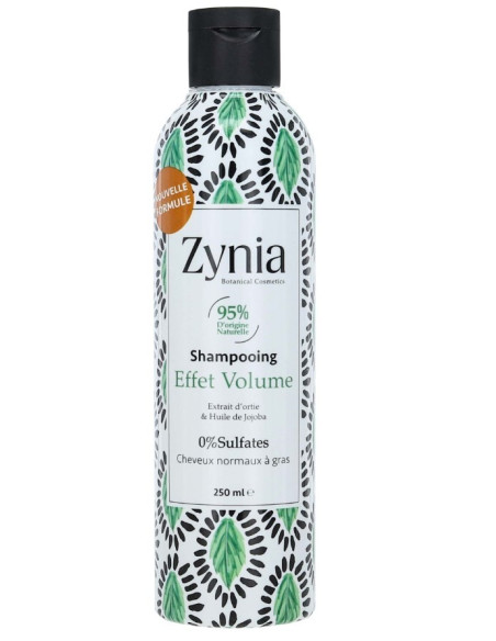 Shampoing "Effet Volume" 250ML Zynia