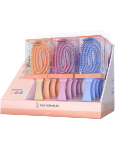 Brosse Squelette Flexible Ovale TITANIA