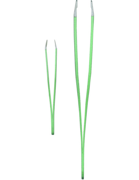 Set De 2 Pinces à Epiler "vert"