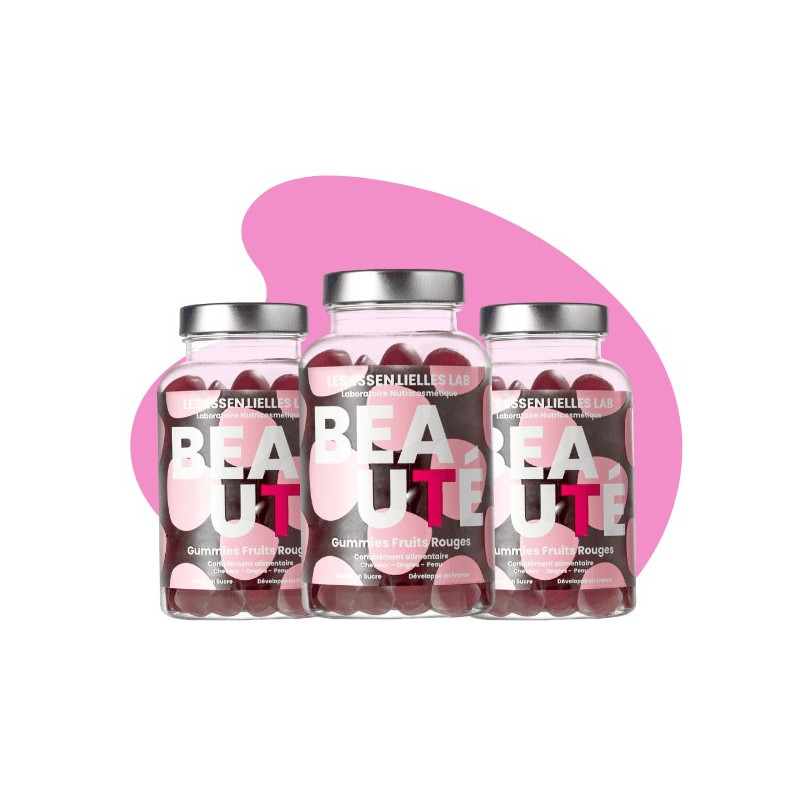Gummies "Fruits Rouges" Cure 3 mois essentiels lab