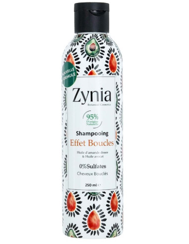Shampoing "Effet Boucles" 250ML Zynia