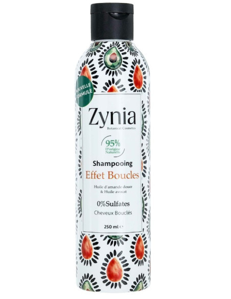 Shampoing "Effet Boucles" 250ML Zynia