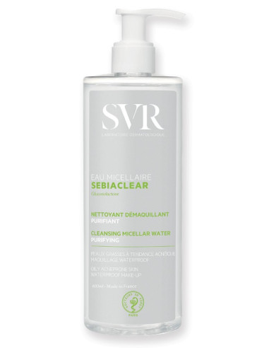 Sebiaclear "Eau Micellaire Nettoyant Demaquillant" 400ML