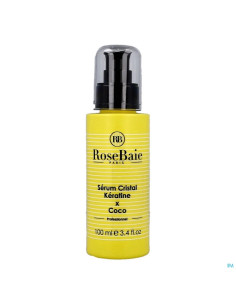 Rose Baie "Sérum Cristal Kératine et Huile de Coco" 100ML