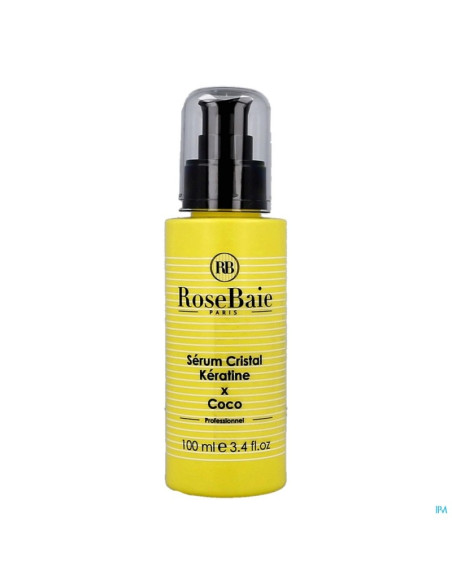 Rose Baie "Sérum Cristal Kératine et Huile de Coco" 100ML