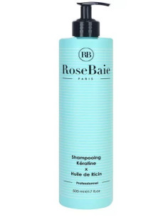 Rose Baie "Shampoing Kératine et Huile de Ricin" 500ML