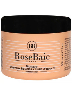 Rose Baie "Masque Cheveux Bouclés et Huile d'Avocat" 500ML