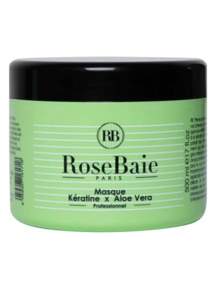 Rose Baie "Masque Kératine et Aloe Vera" 500ML