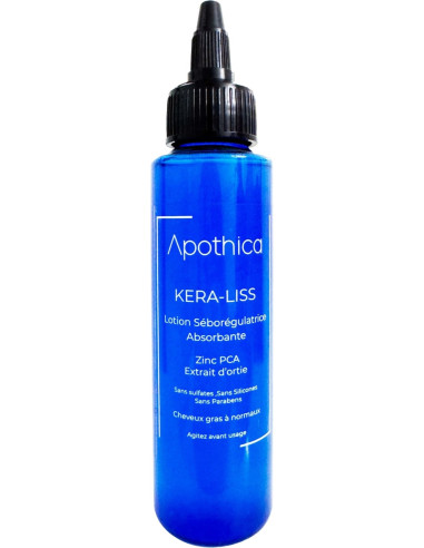 Lotion Seboregulatrice Absorbante "KERA-LISS" 100ML apothica