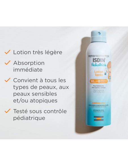 Fotoprotector Pediatrics Lotion Spray SPF50 200ML ISDIN
