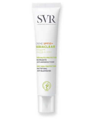 Sebiaclear "Crème SPF50+" 40ML SVR