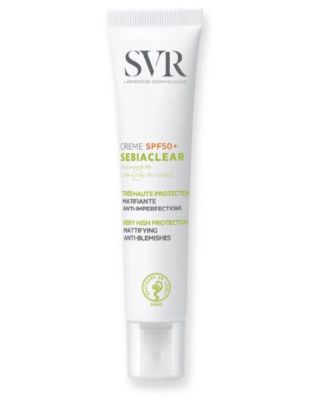 Sebiaclear "Crème SPF50+" 40ML SVR