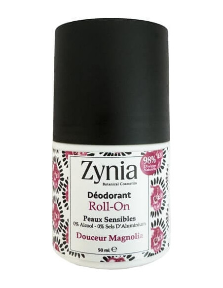 Déodorant Roll-On "Douceur Magnolia" 50ML Zynia