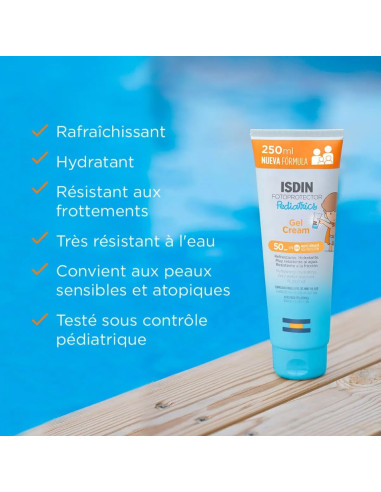 Fotoprotector Pediatrics "Gel Cream Wet Skin" SPF50 250ML