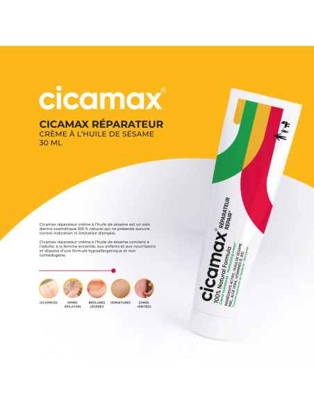 Crème Hydratante Réparatrice "Cicamax" 30ml