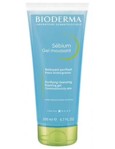 Gel Moussant "Sebium" 200ML