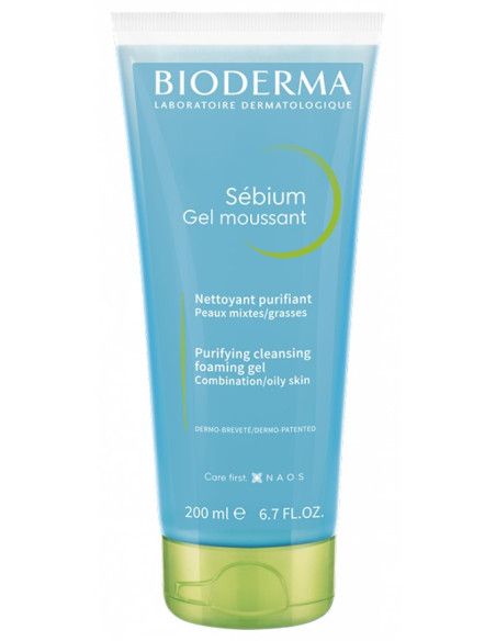 Gel Moussant "Sebium" 200ML