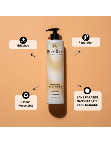 Shampoing "Monoi et Collagène" 500ML