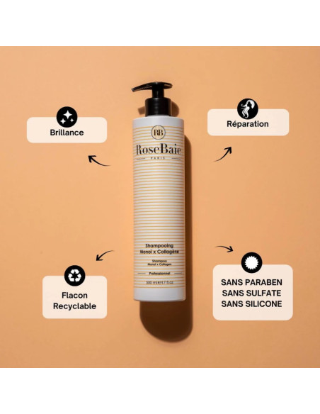 Shampoing "Monoi et Collagène" 500ML