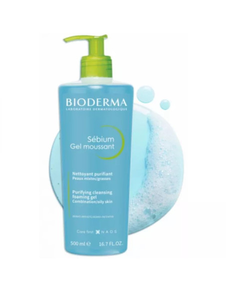 Gel Moussant "Sebium" 500ML
