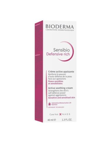 Crème Defensive Riche "Sensibio" 40ML