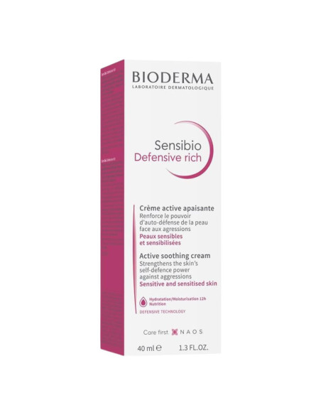 Crème Defensive Riche "Sensibio" 40ML