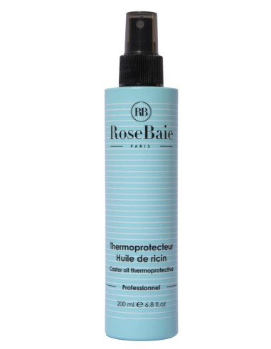 Rose Baie "Thermoprotecteur Kératine et Huile de Ricin" 200ML