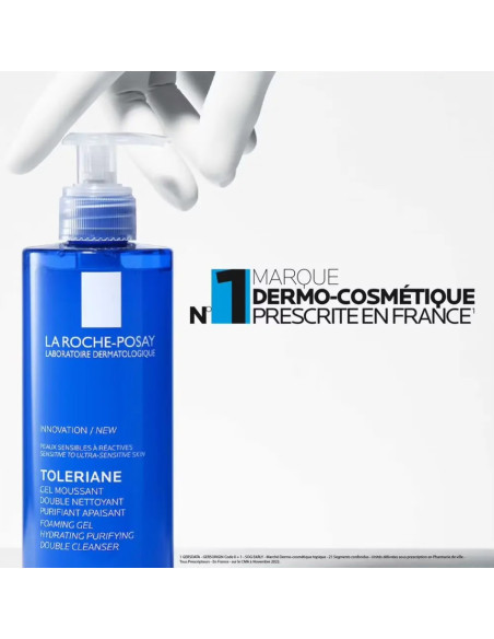 TOLERIANE Gel Moussant 400ML