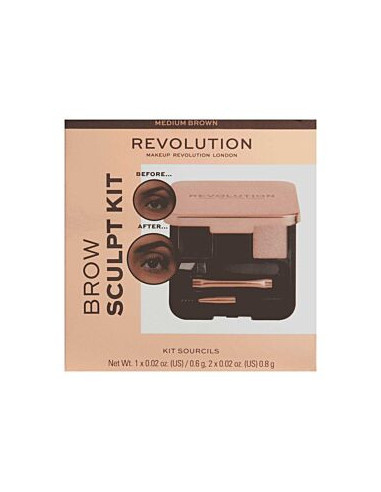 Kit Sourcils " Sculpt Meduim Brown "