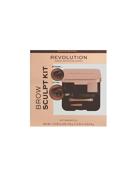 Kit Sourcils " Sculpt Meduim Brown "