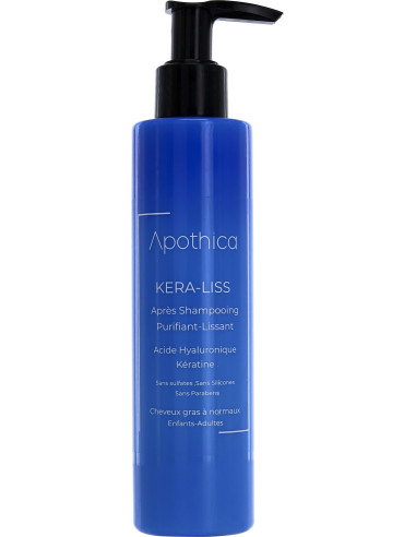 Après-Shampooing Purifiant-Lissant "KERA-LISS" 200ML apothica