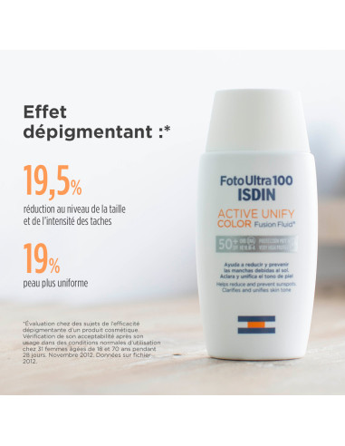 Solde - FOTOULTRA100 "Active Unify Color SPF50+" 50ML