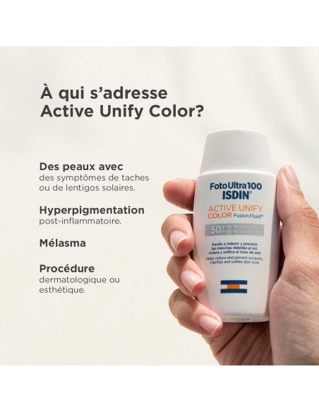 Solde - FOTOULTRA100 "Active Unify Color SPF50+" 50ML