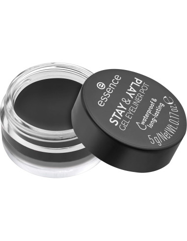 Eyeliner Gel Pot " Long-lasting & Waterproof  " N°01 - Black