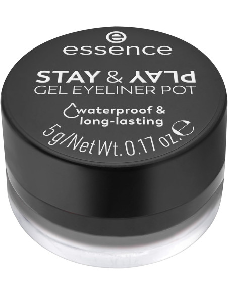 Eyeliner Gel Pot " Long-lasting & Waterproof  " N°01 - Black