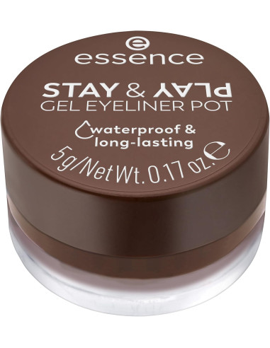 Eyeliner Gel Pot " Long-lasting & Waterproof - 02 Brown "