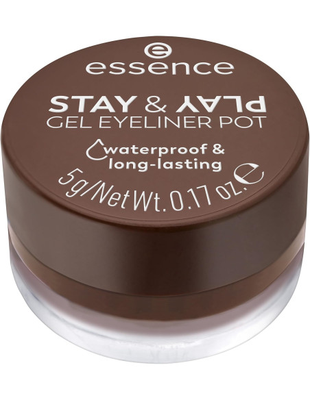Eyeliner Gel Pot " Long-lasting & Waterproof - 02 Brown "