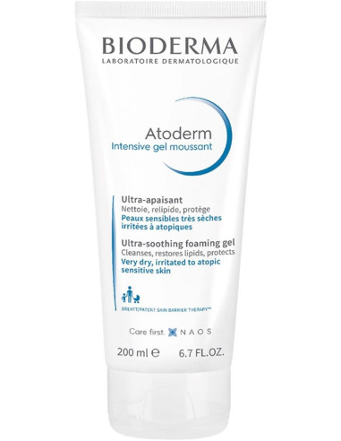 Atoderm "Intensive gel moussant" 200ML